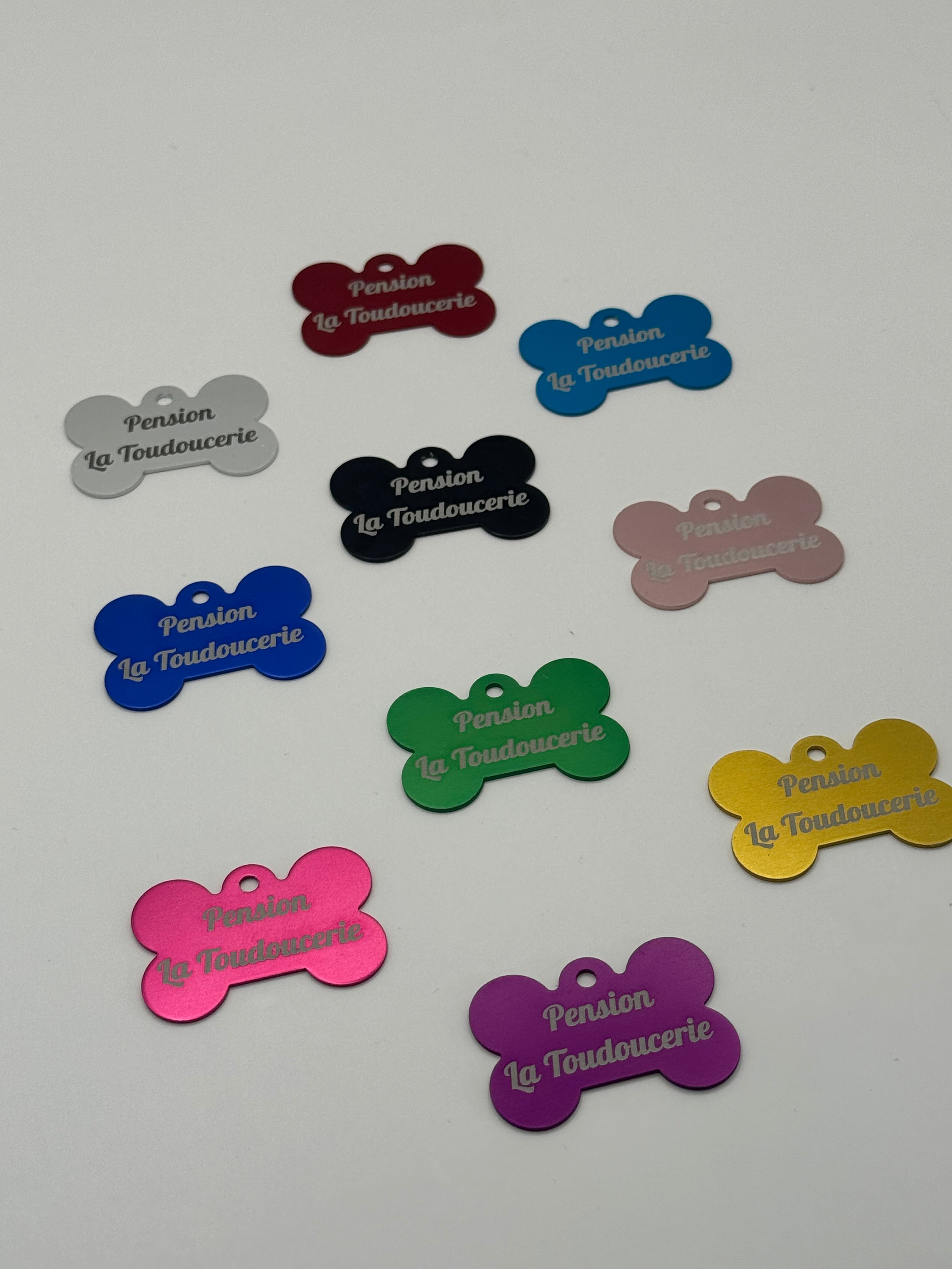 Médaillon Bleu Personnalisable